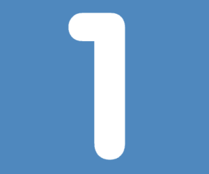 One